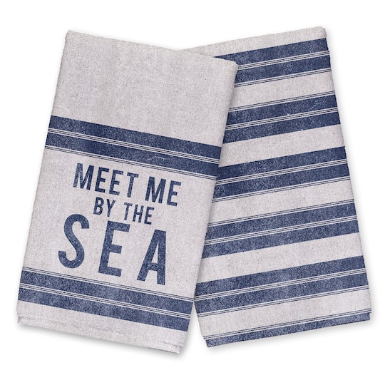 Meet Me by the Sea Hand Towel Set